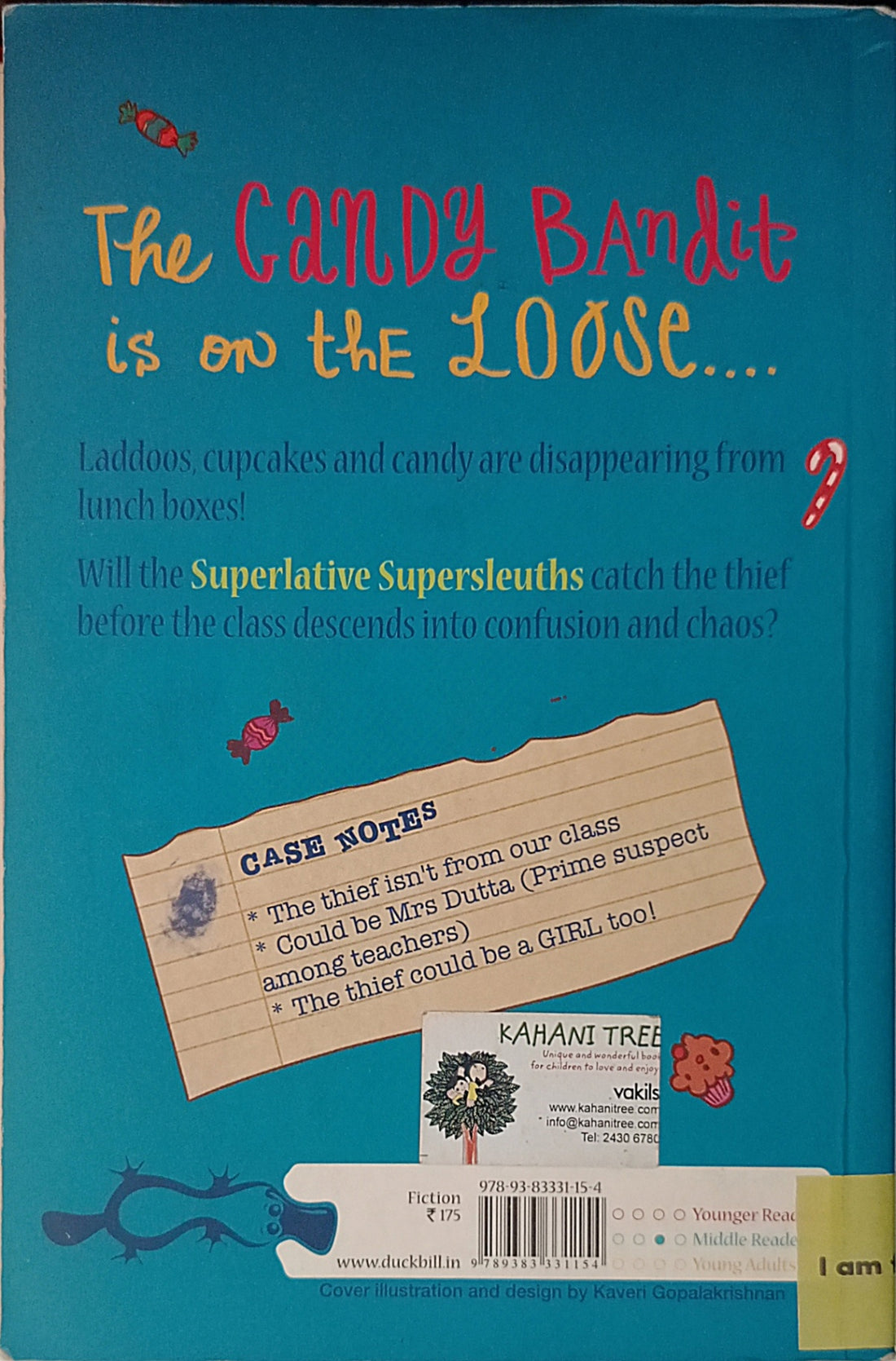 Superlative Super Seuths #1 The Case of the Candy Bandit