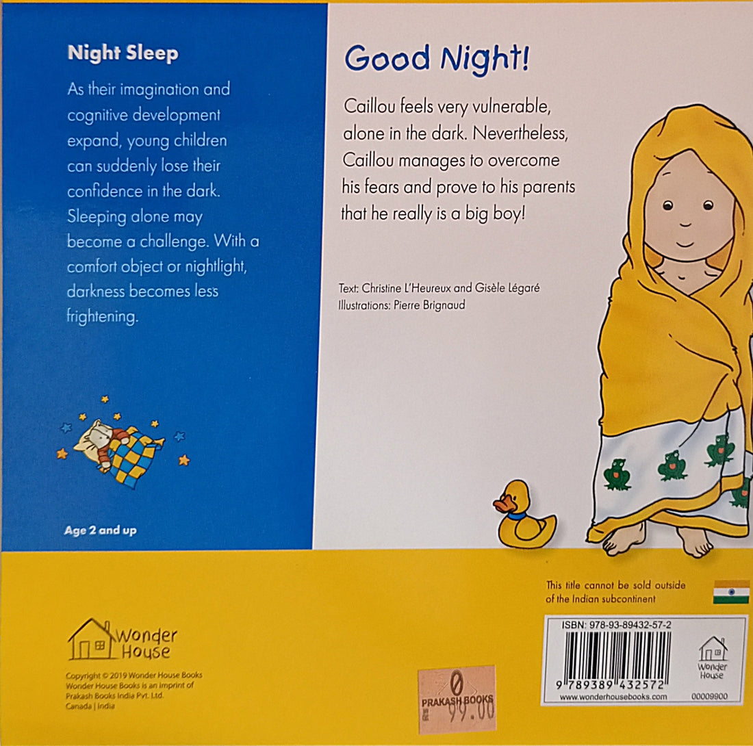 Caillou: Good Night!