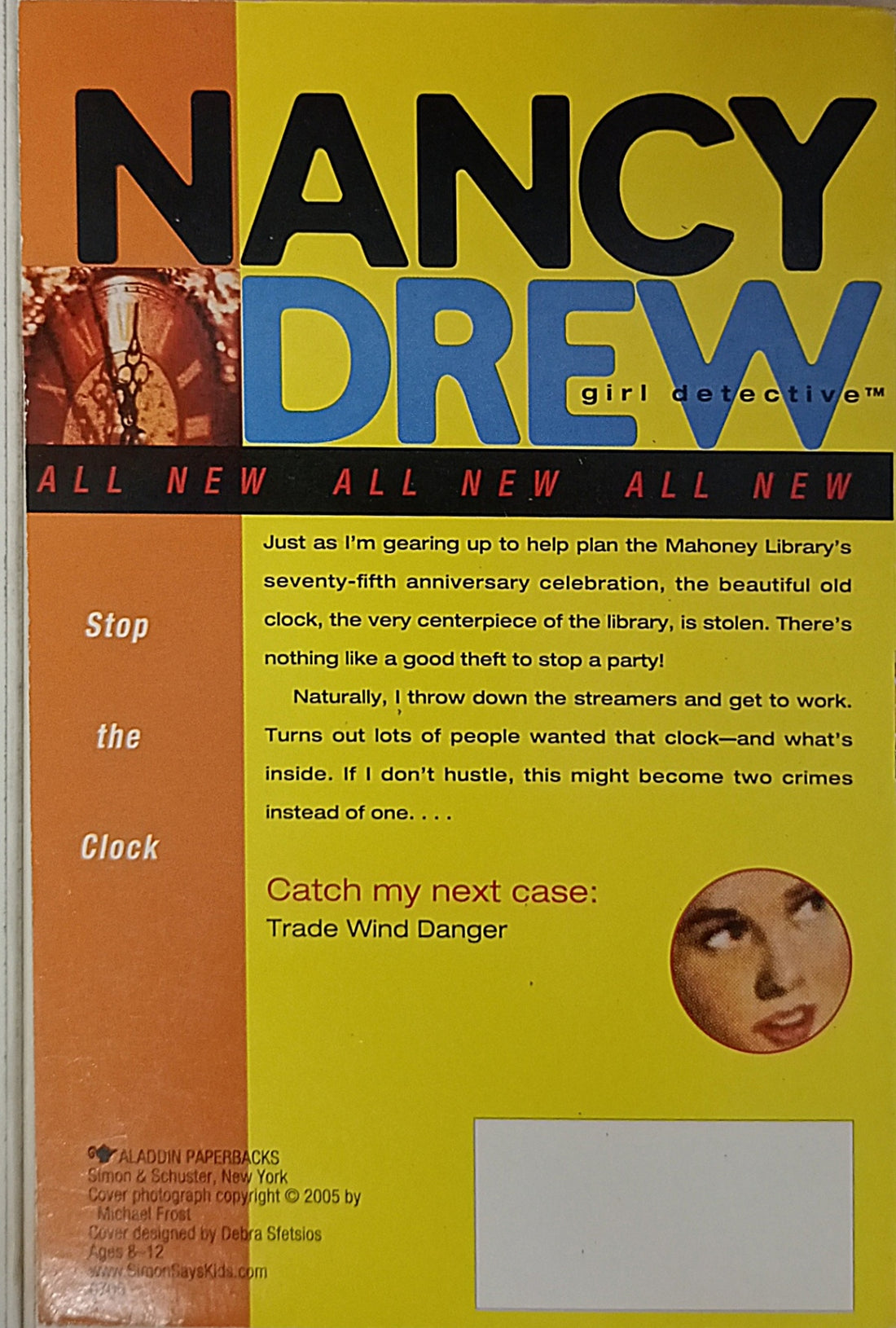 Nancy Drew: Girl Detective #12 Stop The Clock