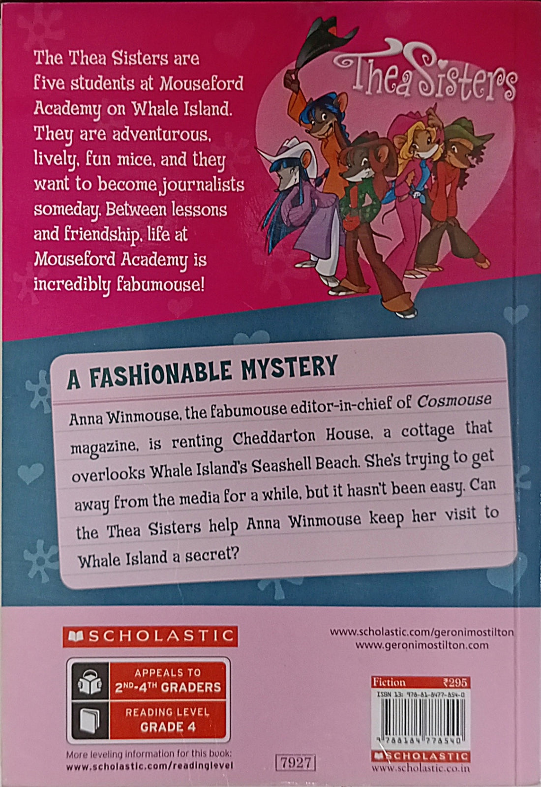 Mouseford Academy #8 A Fashionable Mystery