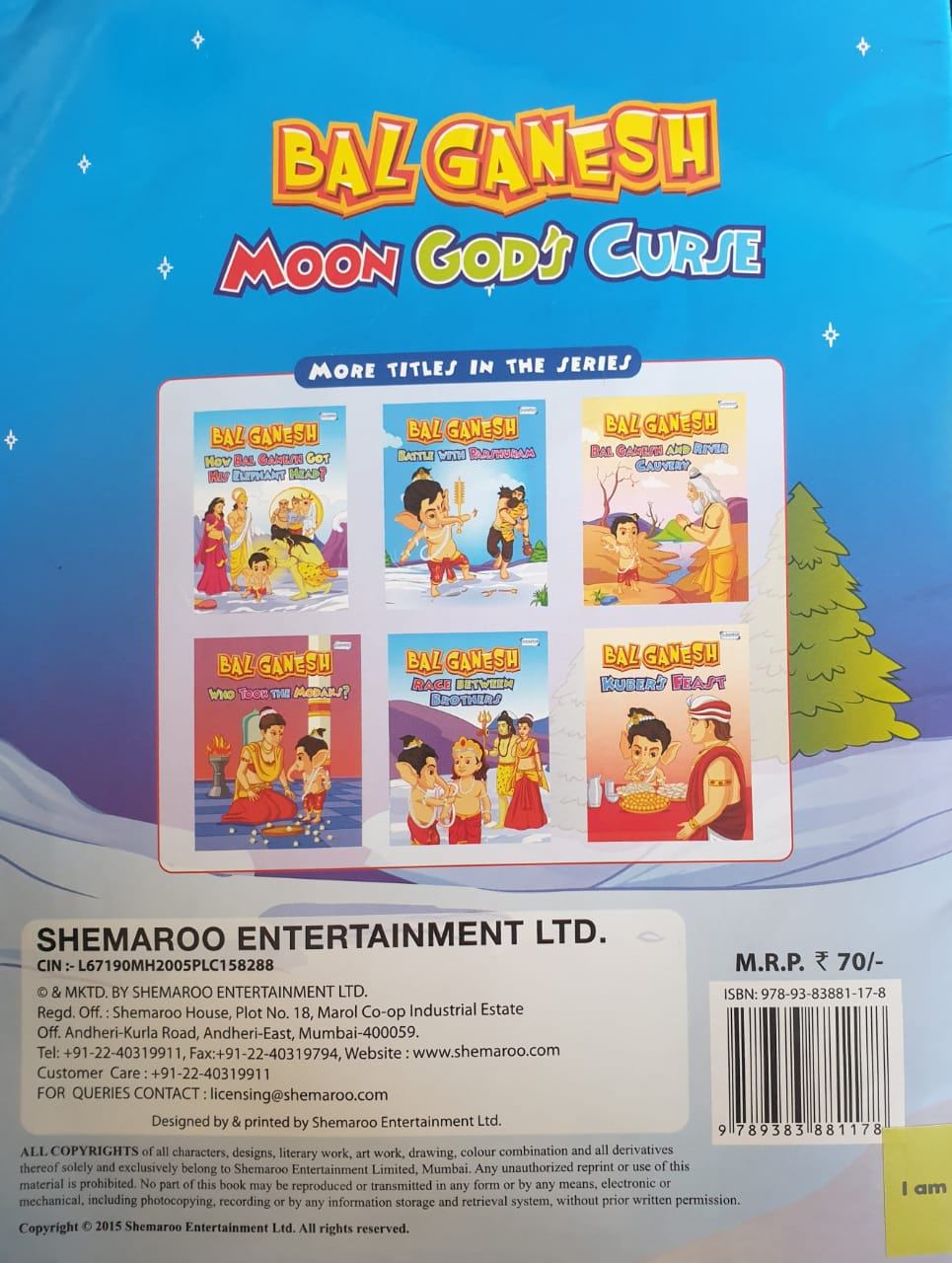 Bal Ganesh- Moon God's Curse