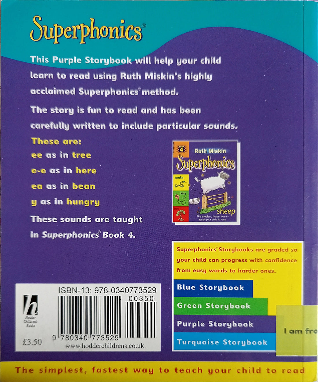 Ruth Miskin's Superphonics Purple Storybook: Jack and the Beanstalk