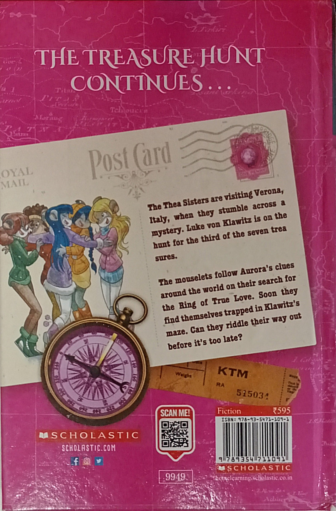 Thea Stilton The Treasure Seekers #3 The Legend of the Maze