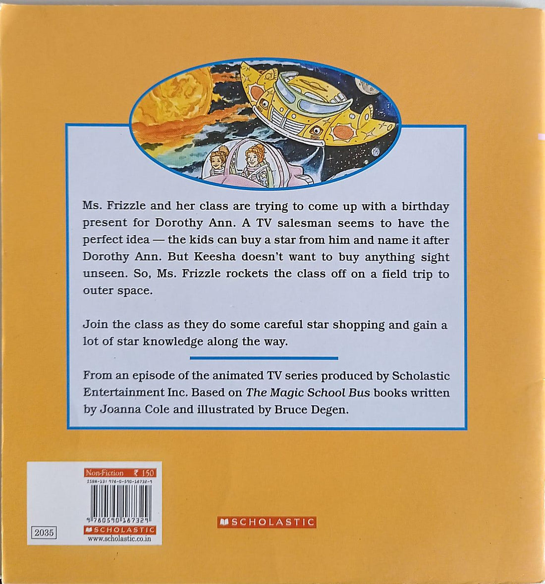 The Magic School Bus: Sees Stars: A Book About Stars