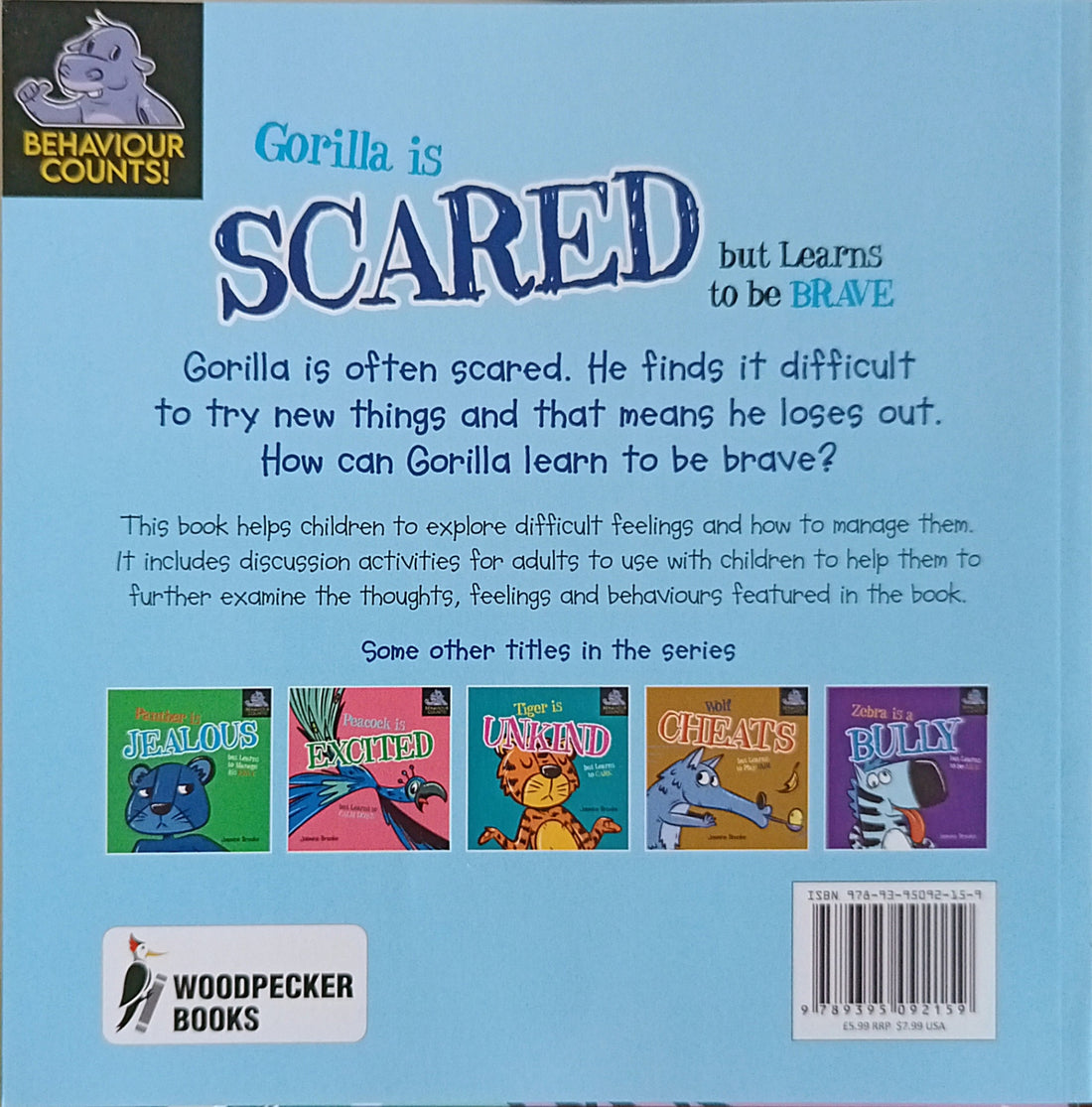 Behaviour Counts!: Gorilla Is Scared But Learns To Be Brave