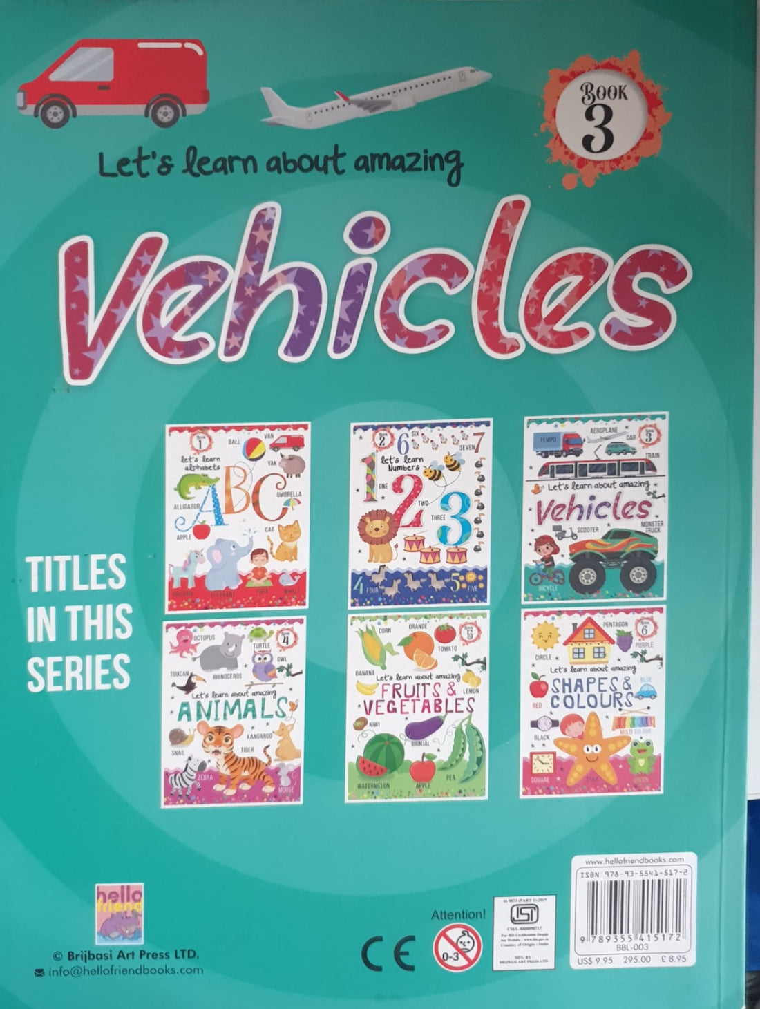 Let's Learn About Amazing Vehicles