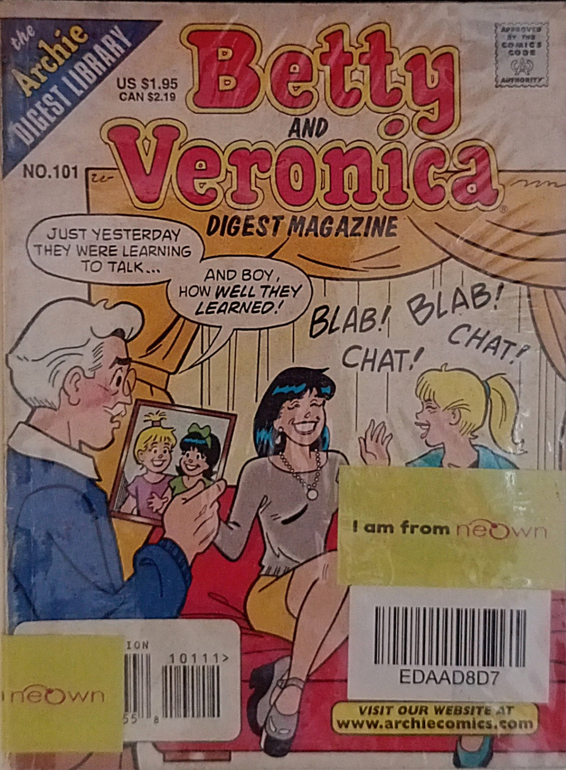 Betty and Veronica Digest Magazine No.101