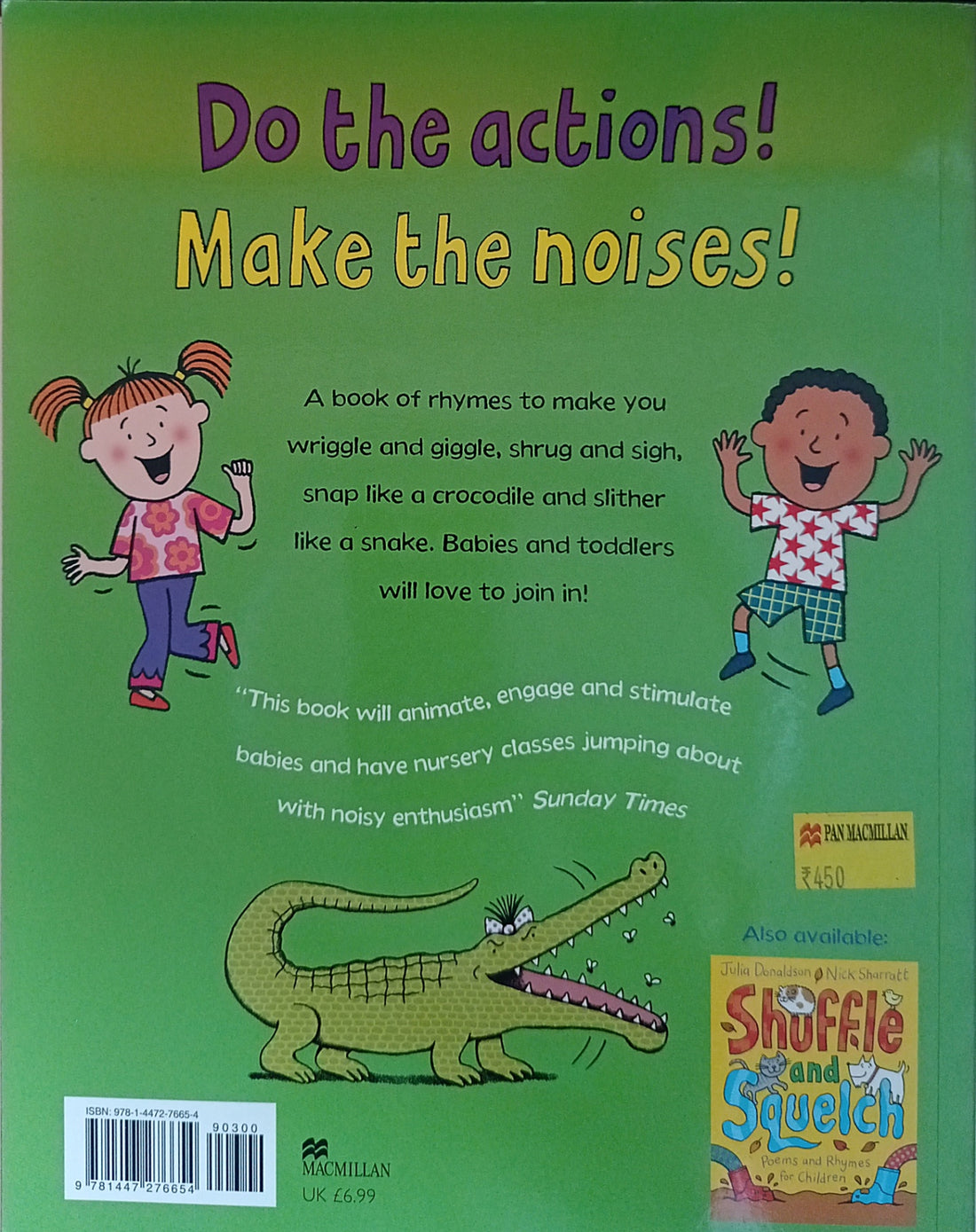 Wriggle and Roar! Rhymes to Join in With