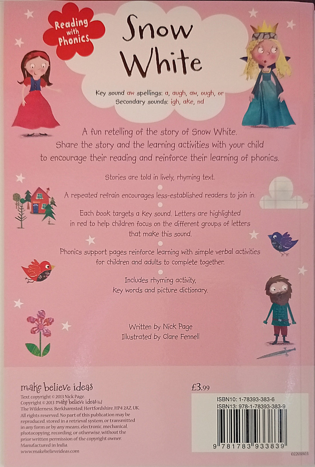 Reading With Phonics Snow White