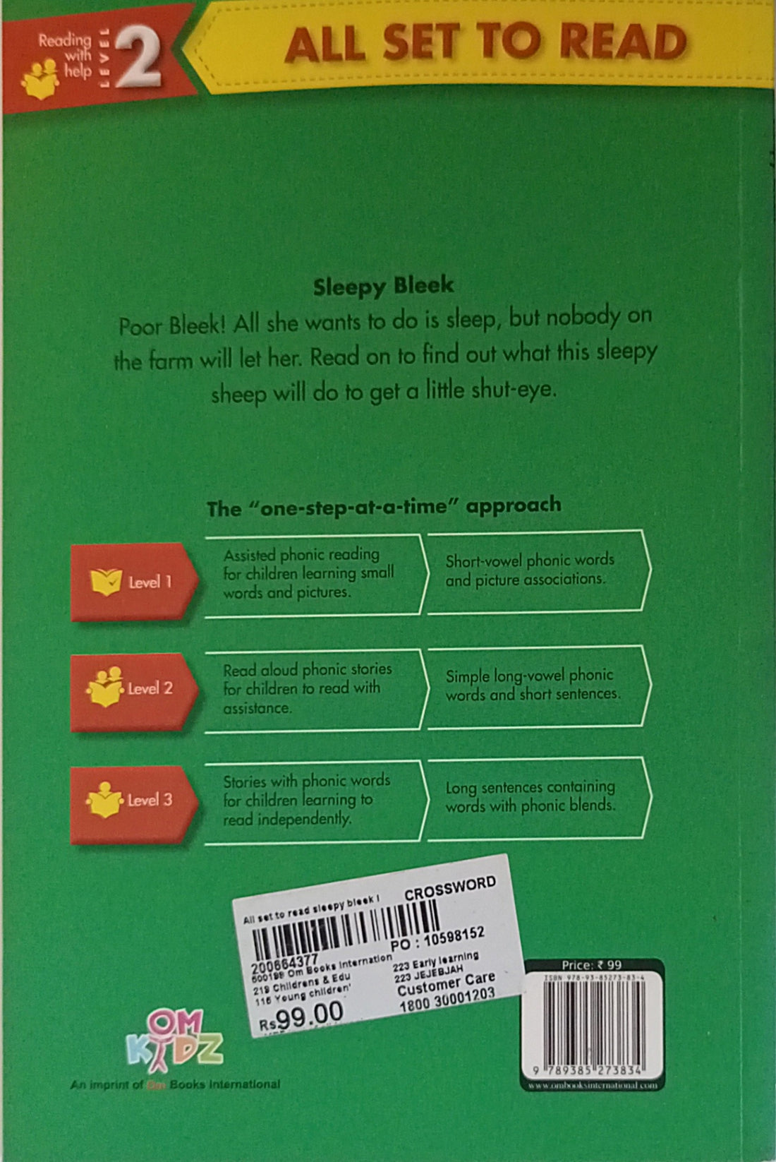 All Set to Read Level 2: Sleepy Bleek (A Phonic Reader)