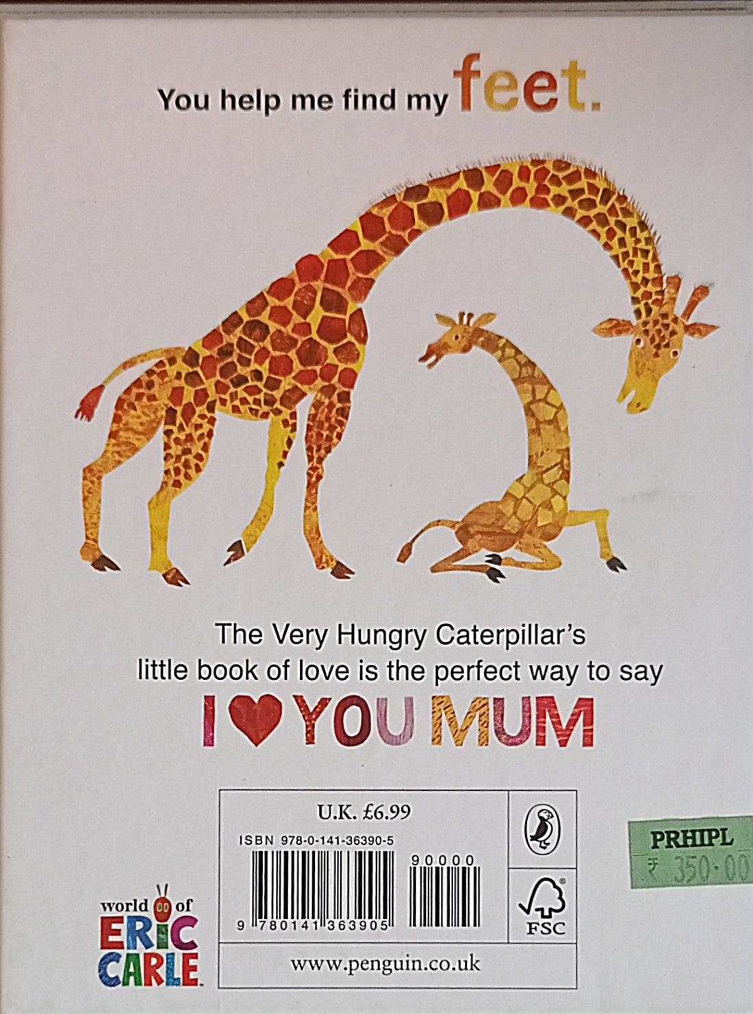 The World of Eric Carle: I Love Mum with the Very Hungry Caterpillar