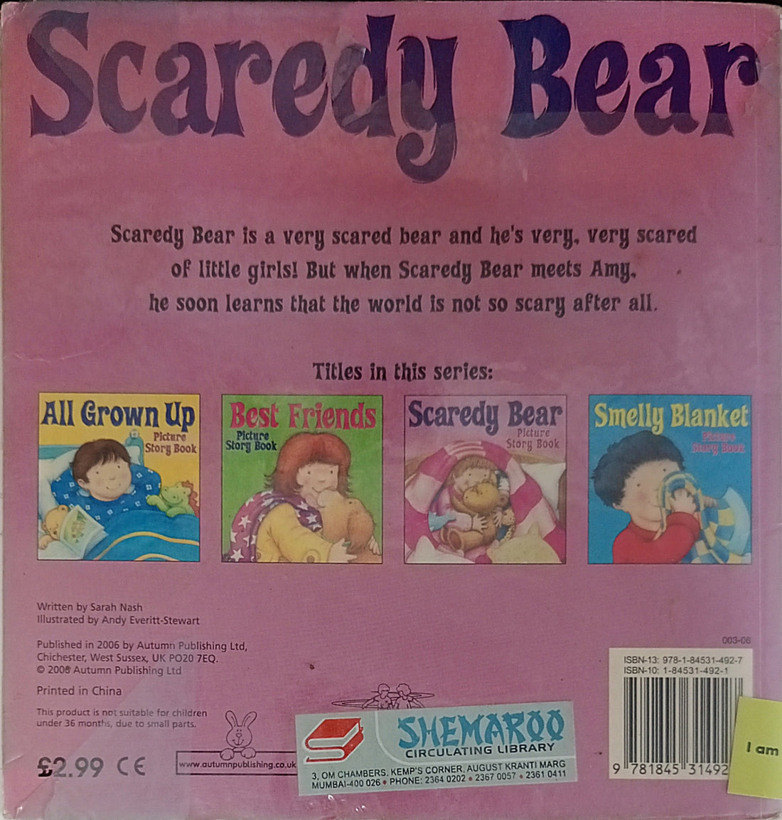 Scaredy Bear