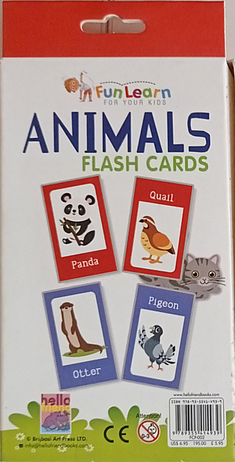 Animals Flash Cards (Fun Learn for Your Kids)