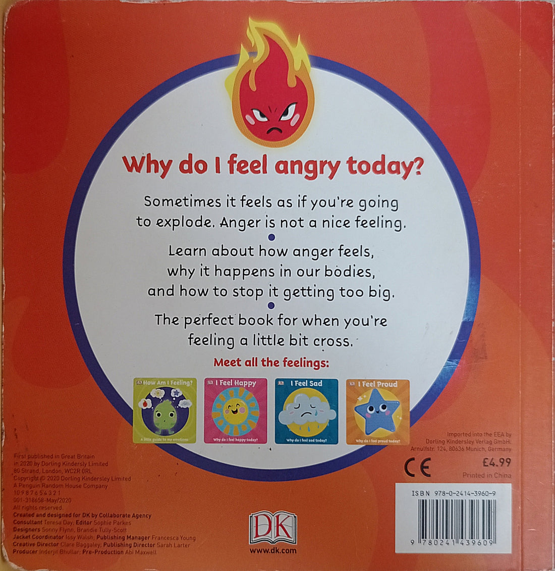 First Emotions: I Feel Angry (Why Do I Feel Angry Today?)