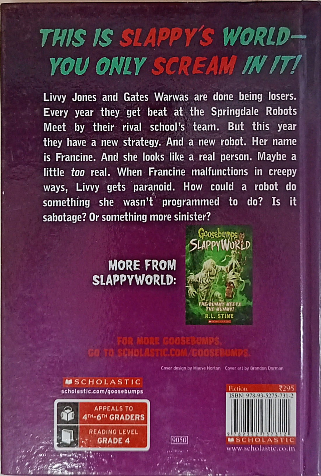 Goosebumps SlappyWorld #7 It's Alive! It's Alive!