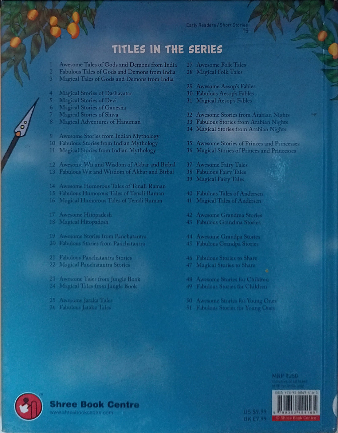 Fabulous Humorous Tales of Tenali Raman (6 in 1 Large Print)