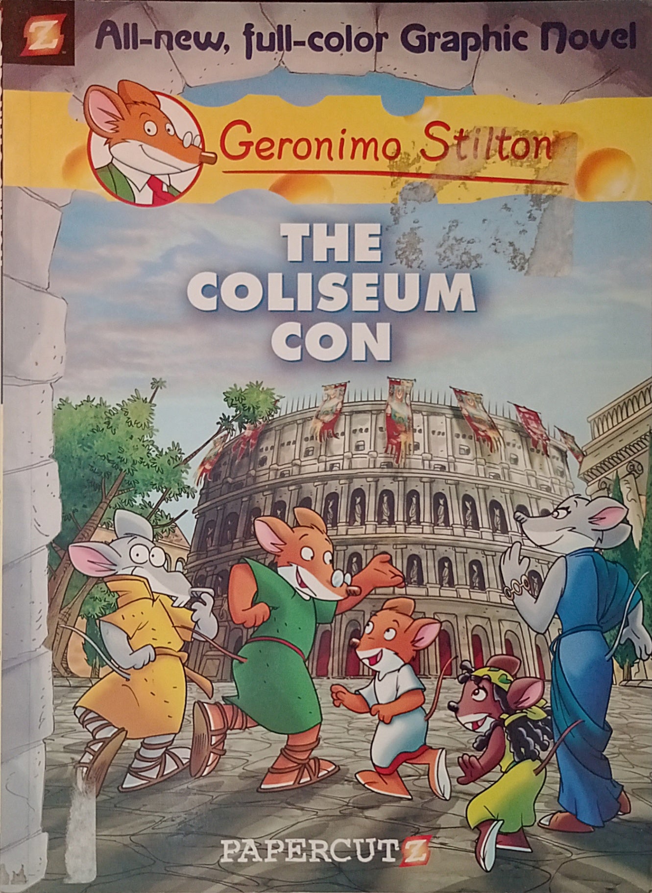 Geronimo Stilton Graphic Novels #3 The Coliseum Con