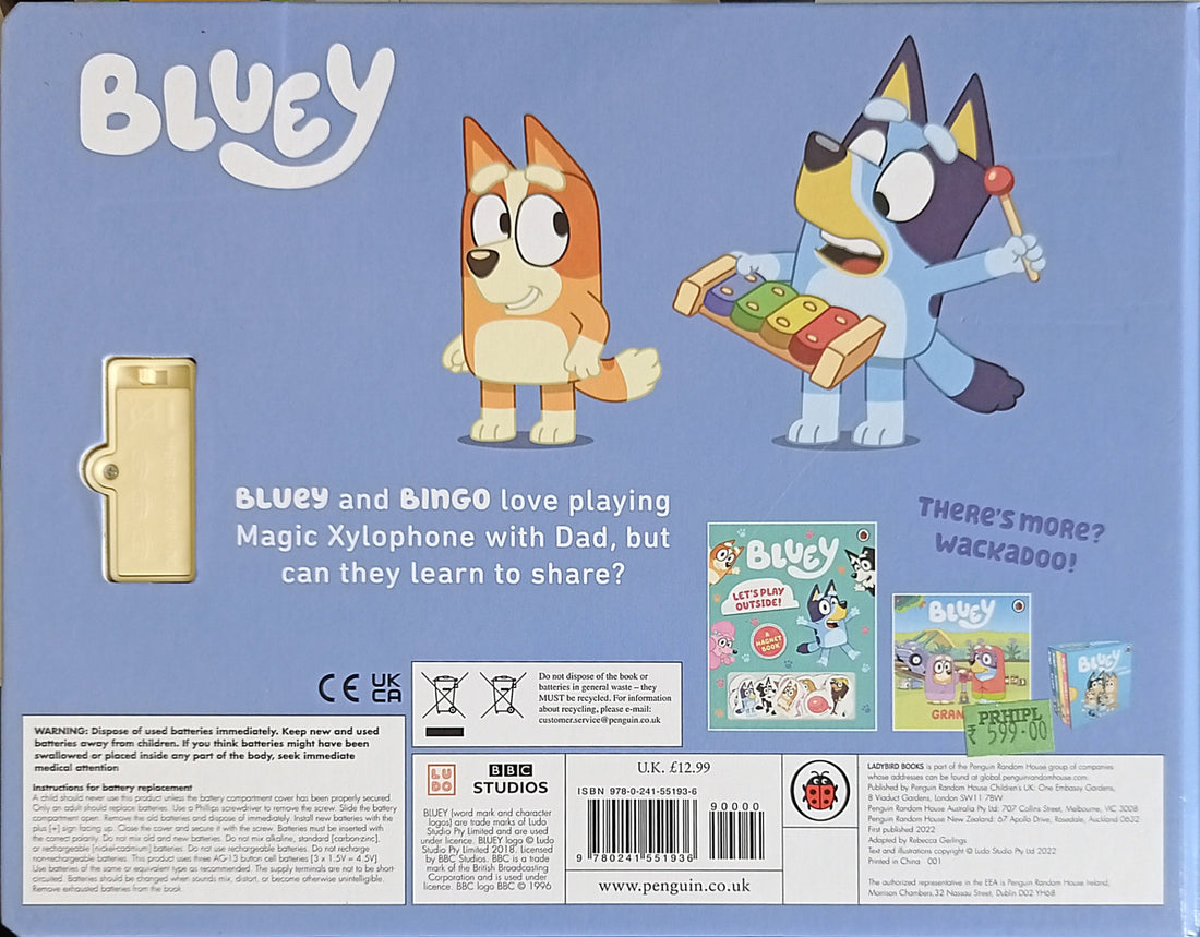 Bluey: Magic Xylophone (Sound Book)