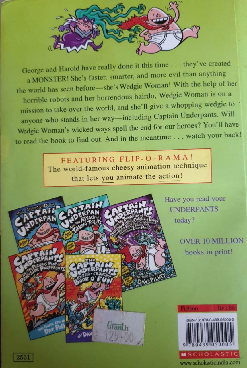 Captain Underpants #5 Captain Underpants and the Wrath of the Wicked Wedgie Woman