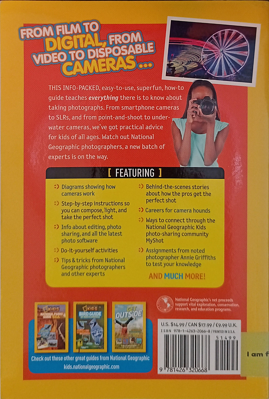 National Geographic Kids Guide to Photography (Tips & Tricks on How to Be a Great Photographer)