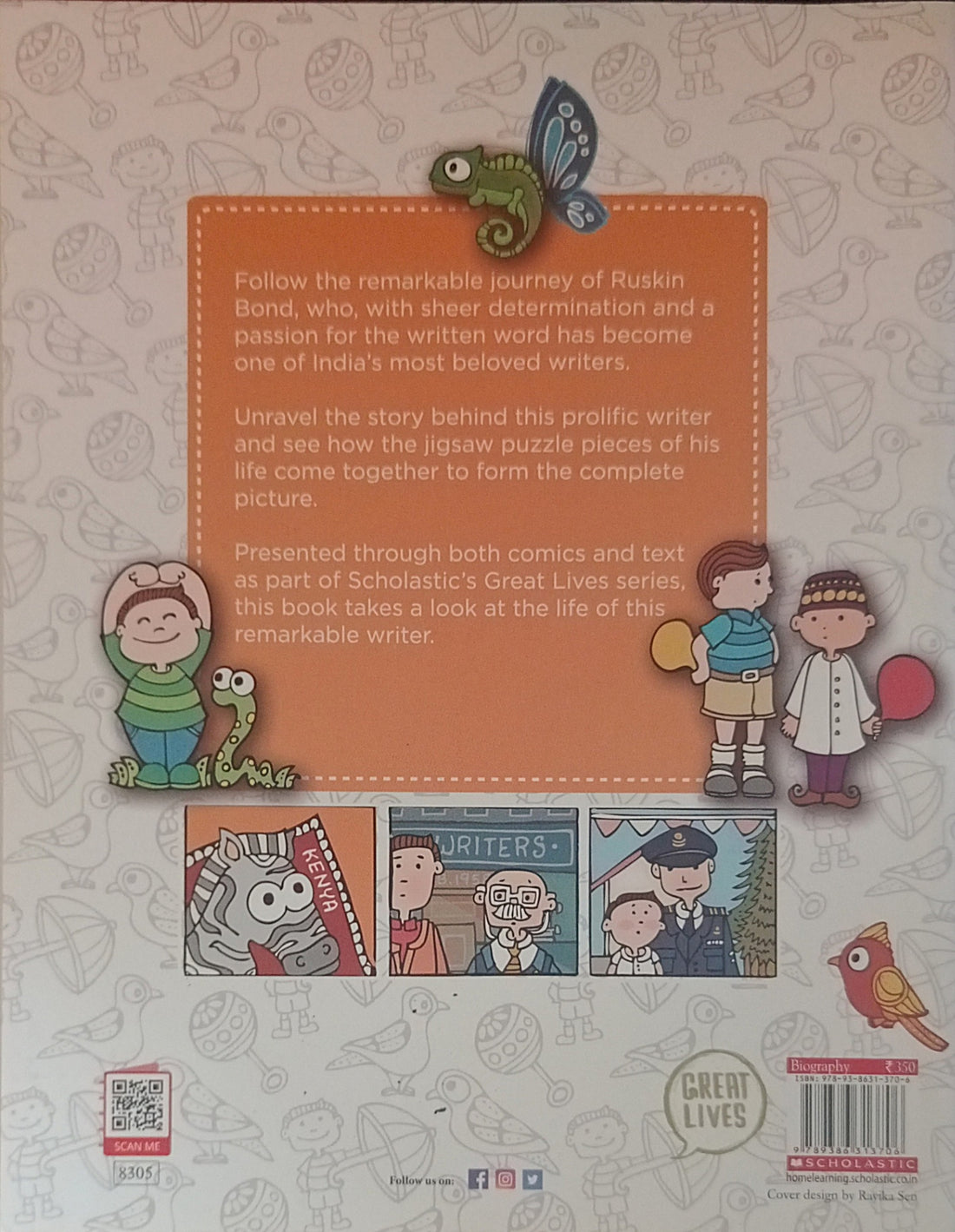 Scholastic Biographies Great Lives: Ruskin Bond