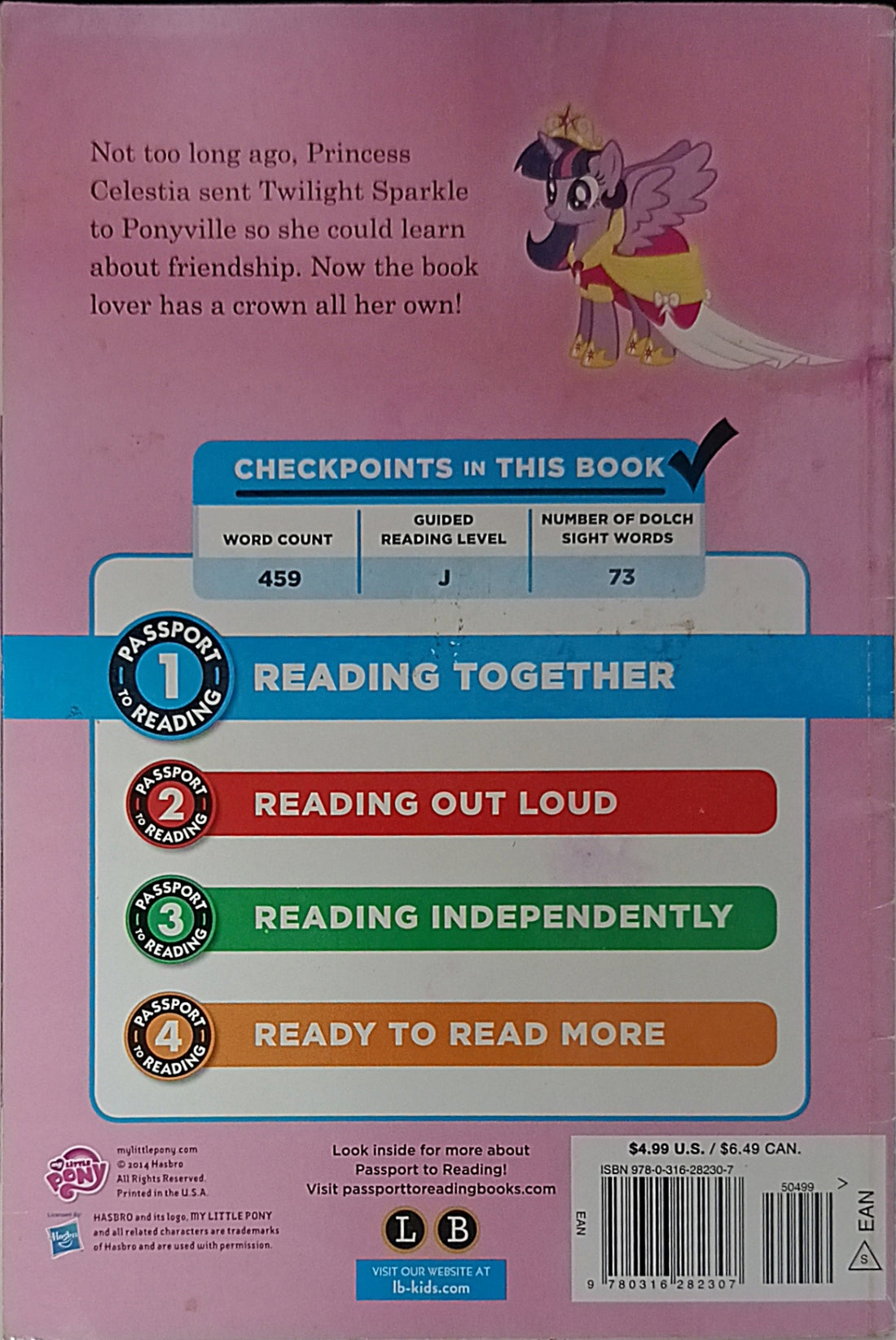 My Little Pony Passport to Reading Level 1: Meet the Princess of Friendship