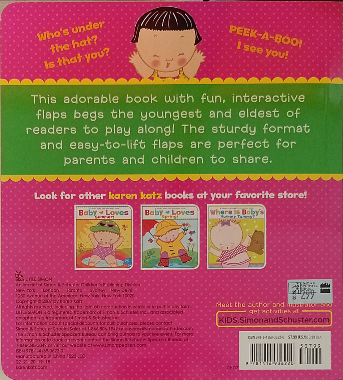 A Karen Katz Lift-the-Flap Book: Peek-a-Baby