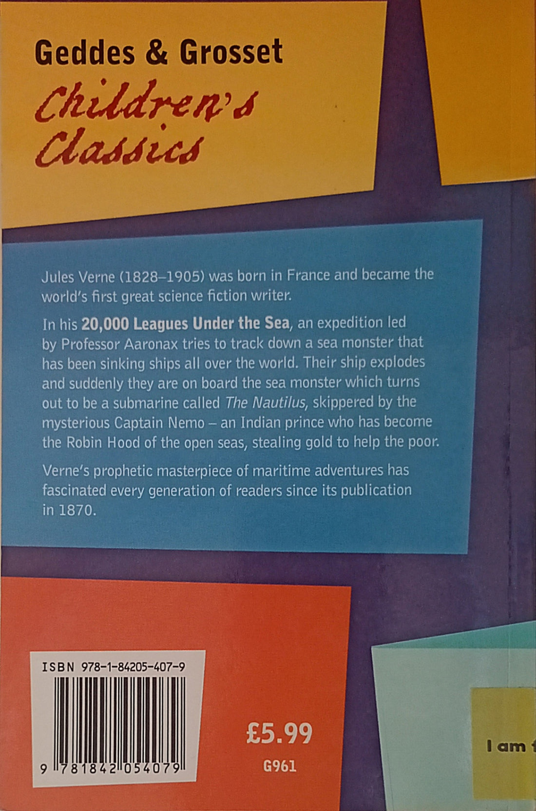 20,000 Leagues Under the Sea (Geddes & Grosset)