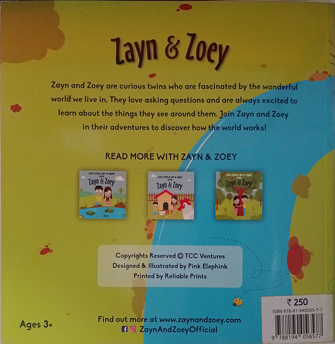 Zayn & Zoey Life Cycles: Life Cycle of a Ladybug with Zayn & Zoey