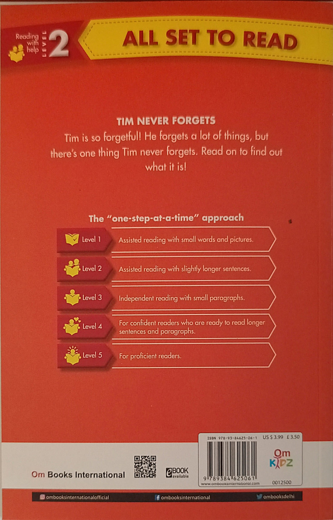 All Set to Read Level 2: Tim Never Forgets