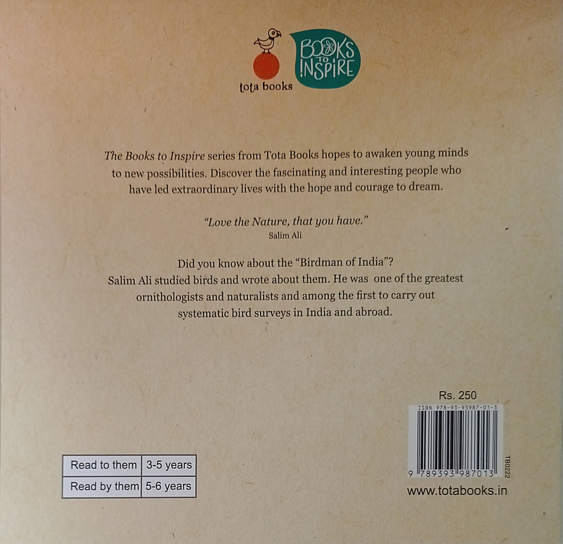 Books to Inspire: Salim Ali A Story of Curiosity