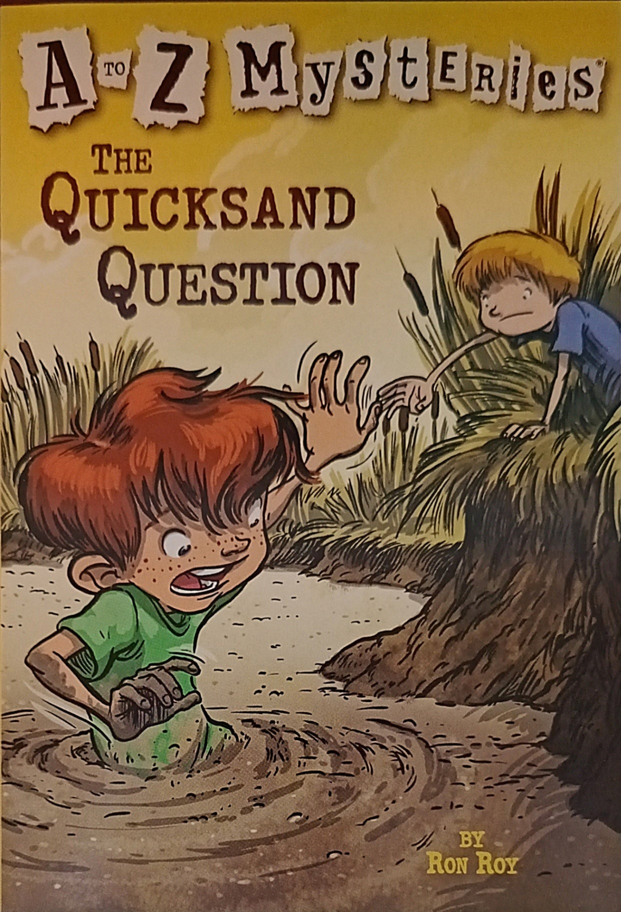 A to Z Mysteries The Quicksand Question