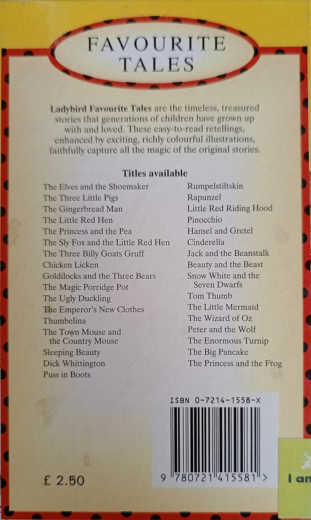 Goldilocks and the Three Bears (Ladybird Favourite Tales)