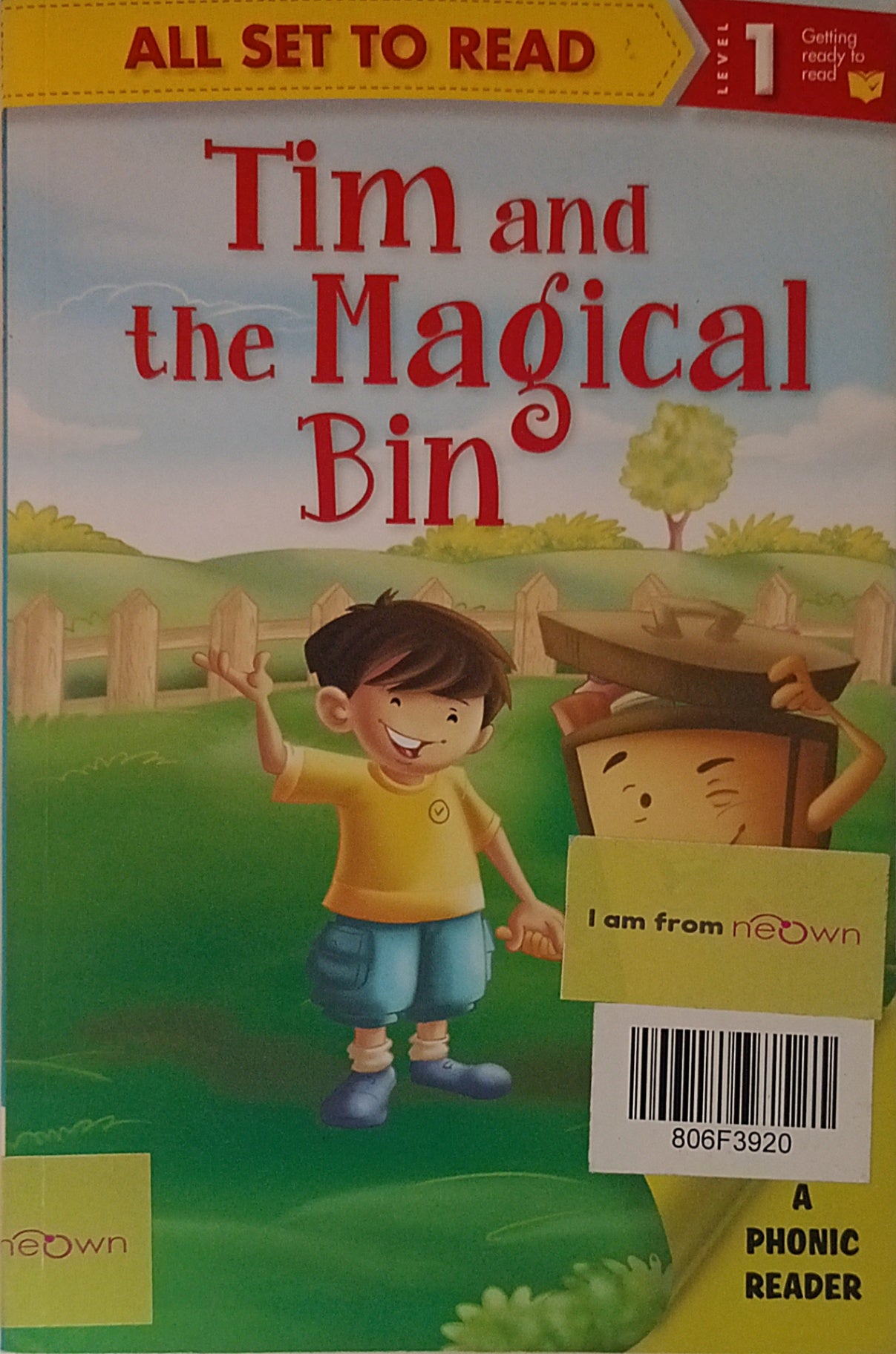 All Set to Read-Tim and Magical Bin