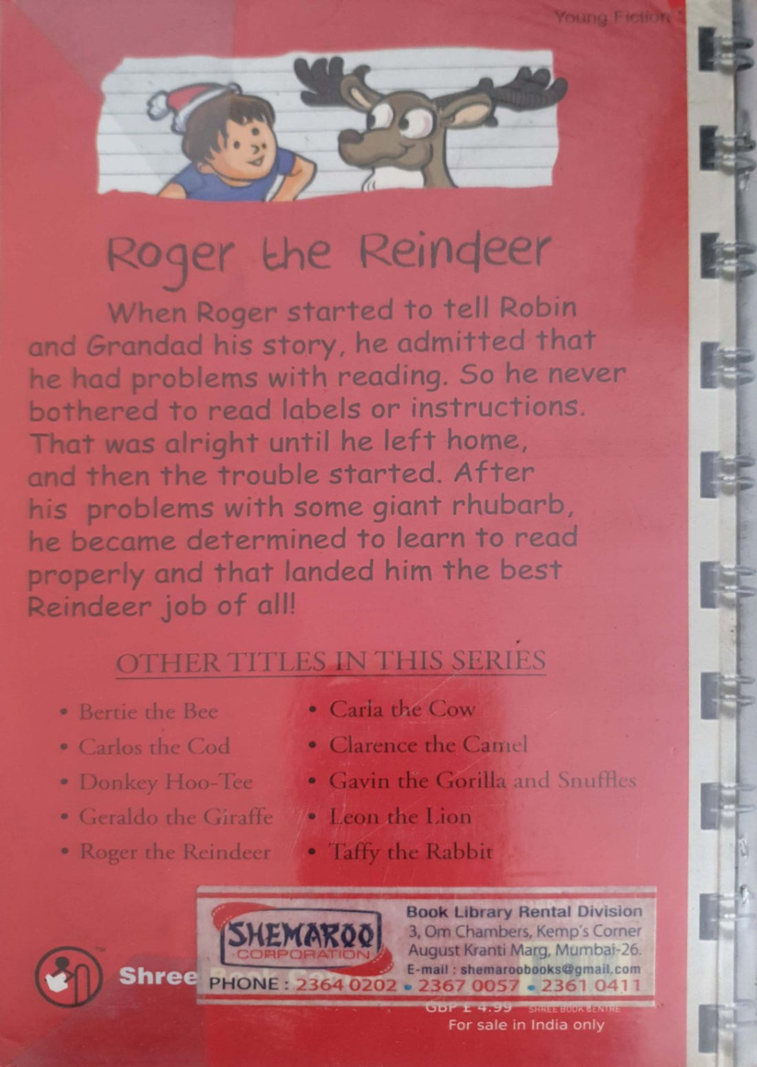 The Diaries of Robin's Toys: Roger the Reindeer