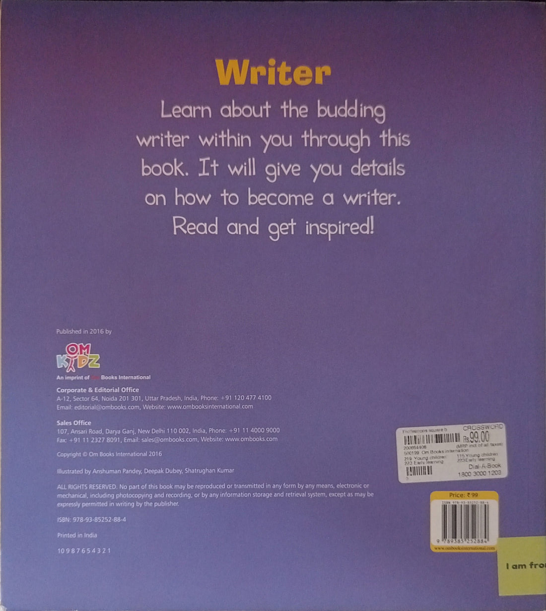 Professions: Writer