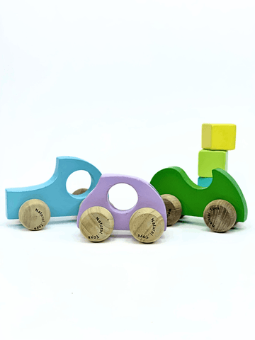 Wooden Cars and Trucks
