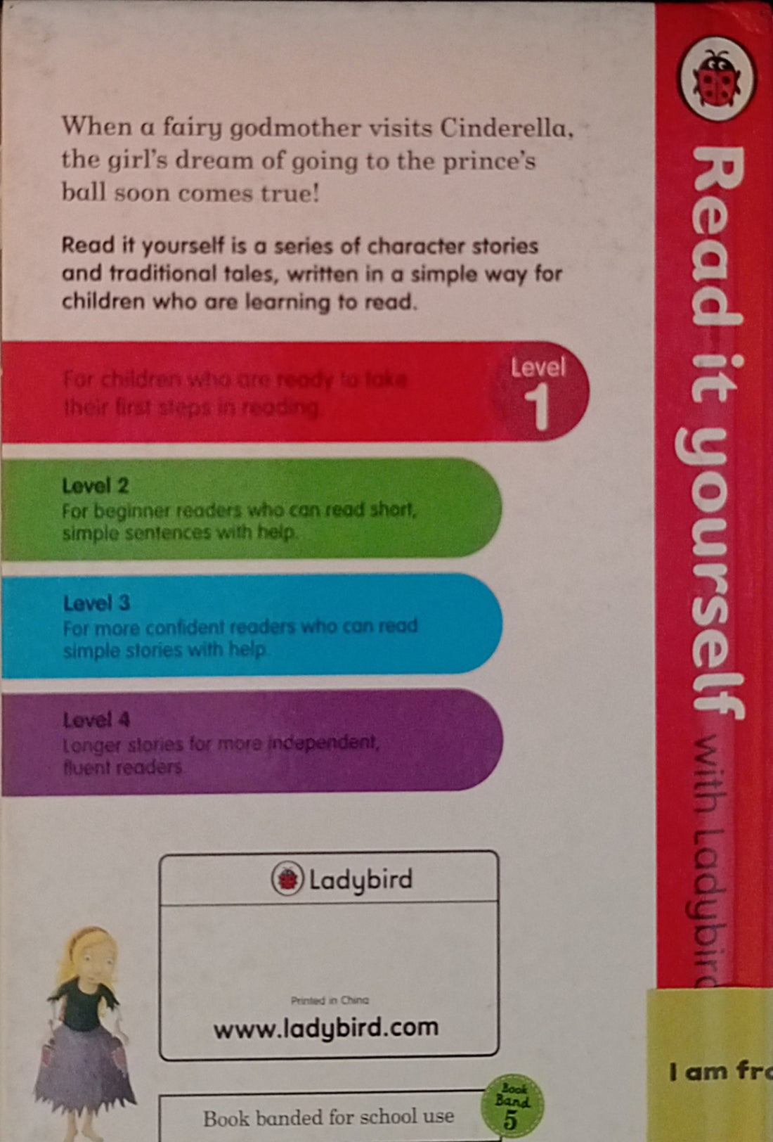 Read it Yourself with Ladybird Level 1 Cinderella
