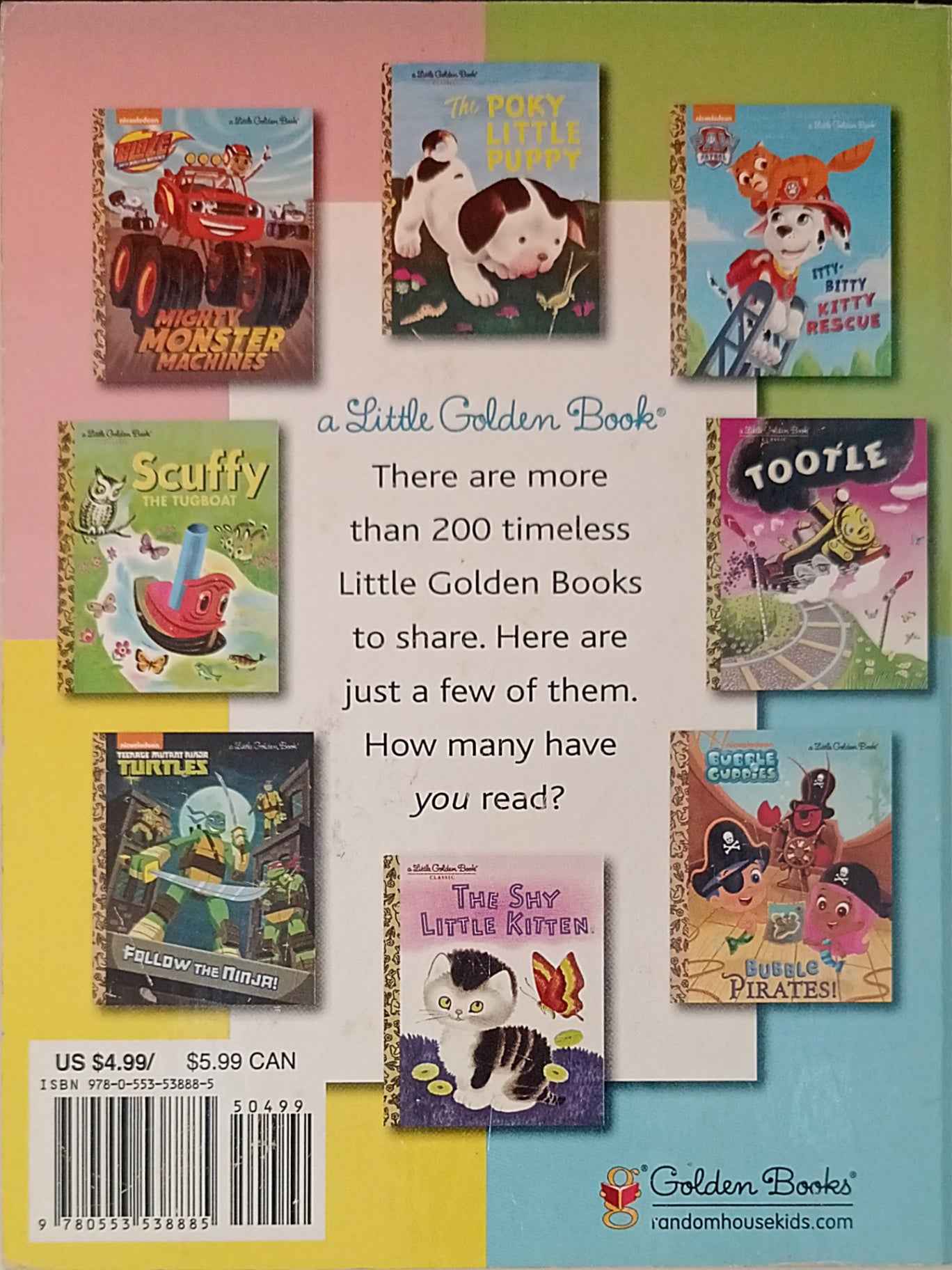 Paw Patrol: Pirate Pups! (A Little Golden Book)