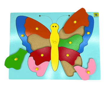 Wooden Puzzle - Butterfly