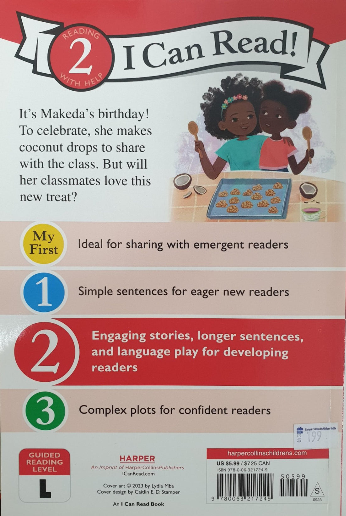 I Can Read! Level 2: Makeda Makes A Birthday Treat