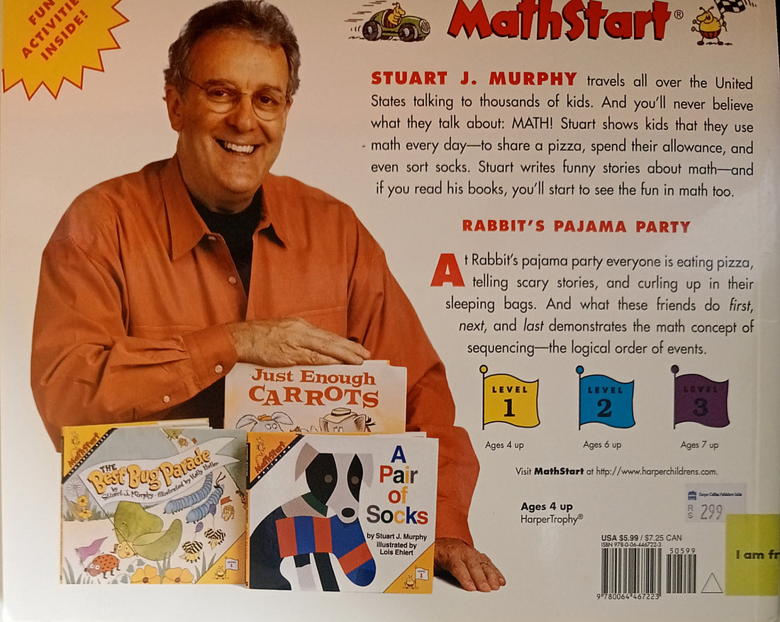 Mathstart Level 1: Rabbit's Pajama Party