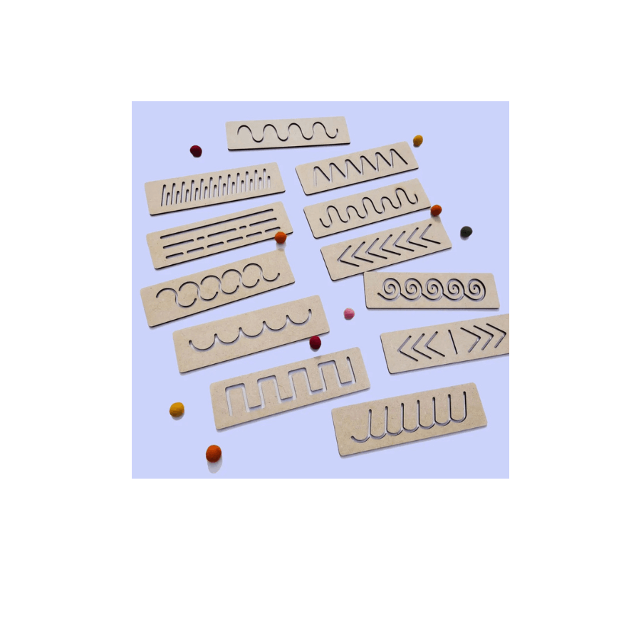 Pre writing Length Stencil