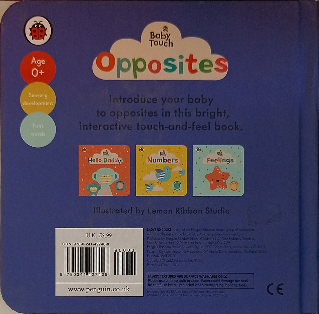 Baby Touch: Opposites (A Touch-and-Feel Playbook)