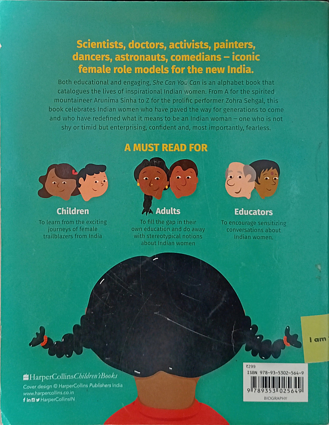 Timeless Biographies: She Can You Can The A-Z Book of Iconic Indian Women