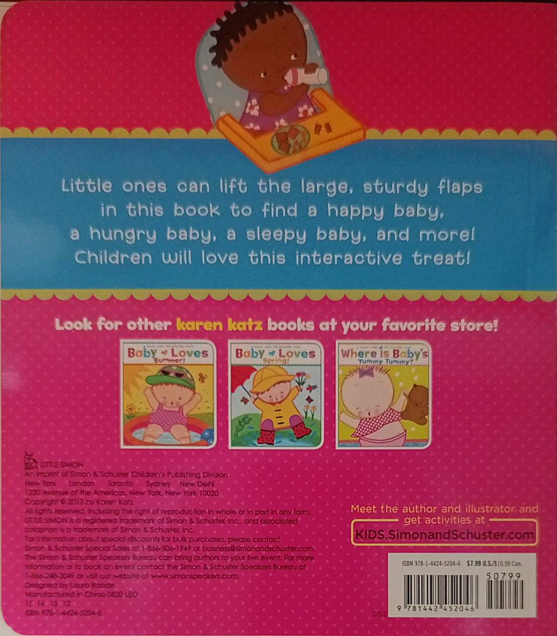A Karen Katz Lift-the-Flap Book: How Does Baby Feel?