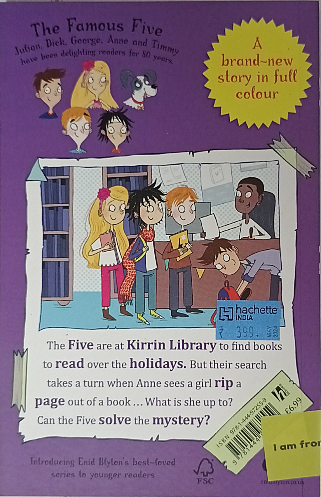 The Famous Five Adventures: The Library Mystery