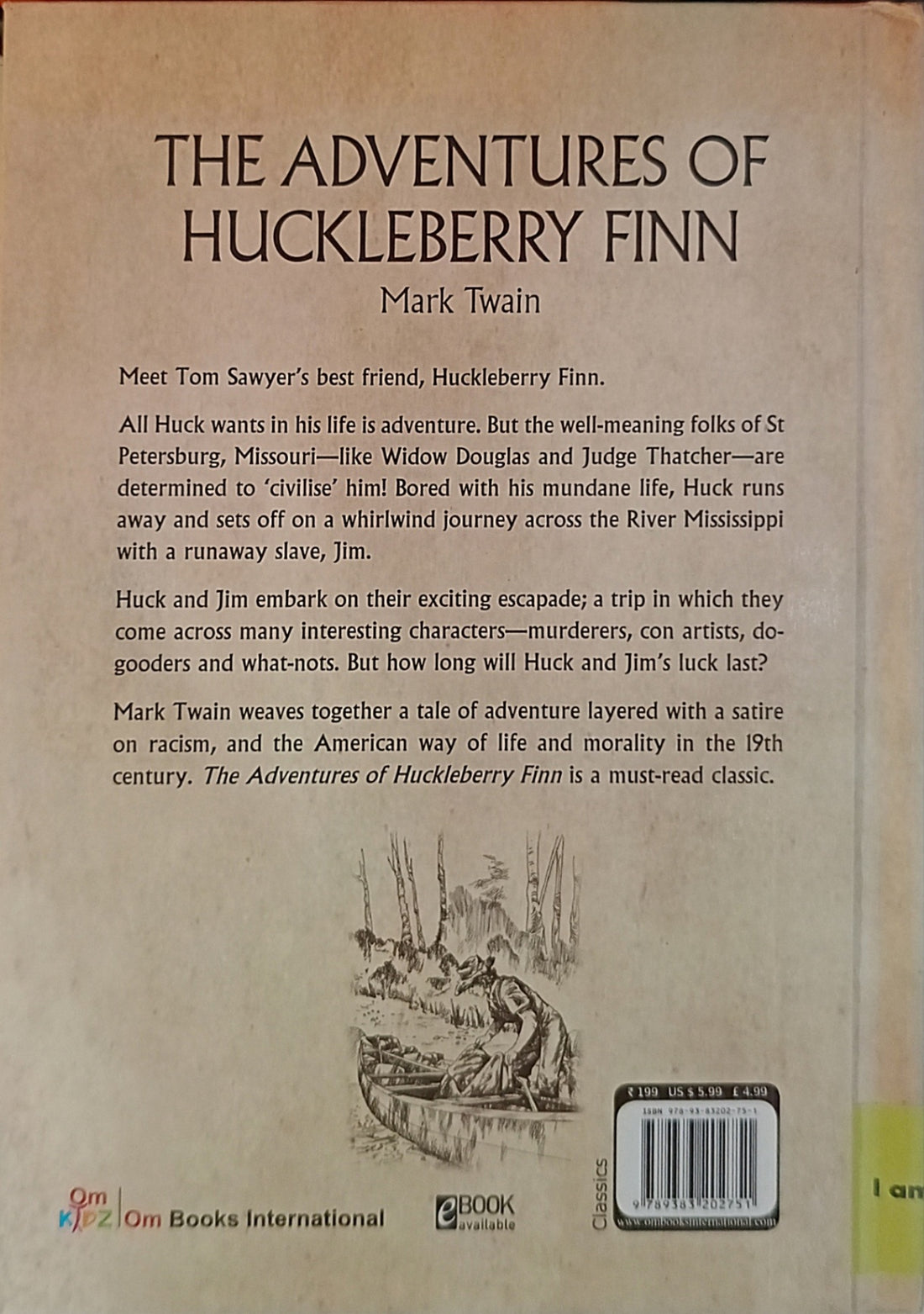 The Adventures of Huckleberry Finn (Om Illustrated Classics)