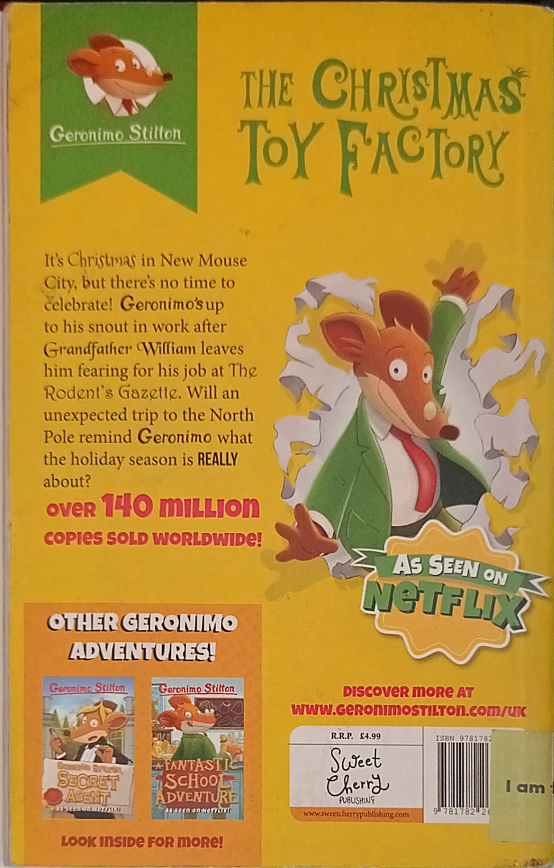 Geronimo Stilton #27 The Christmas Toy Factory