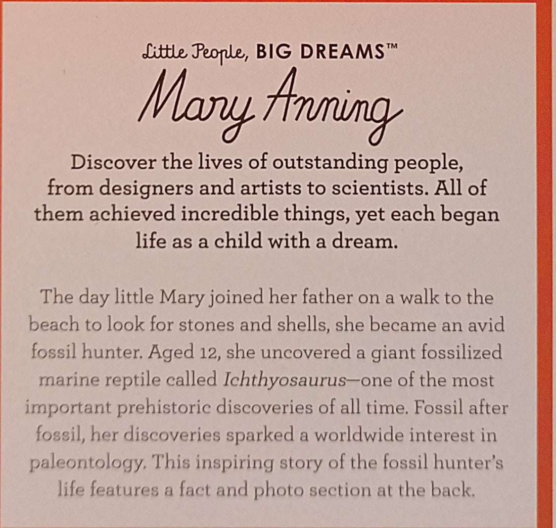 Little People, Big Dreams: Mary Anning